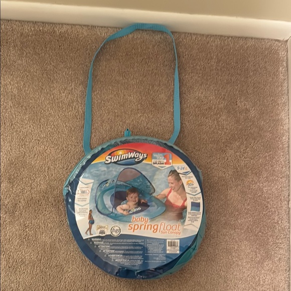 SwimWays | Swim | Swimways Baby Spring Float With Sun Canopy | Poshmark